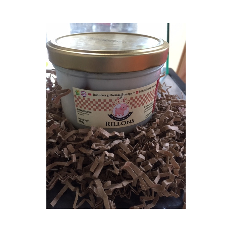 Rillons en 350 gr Rillons en 350 gr