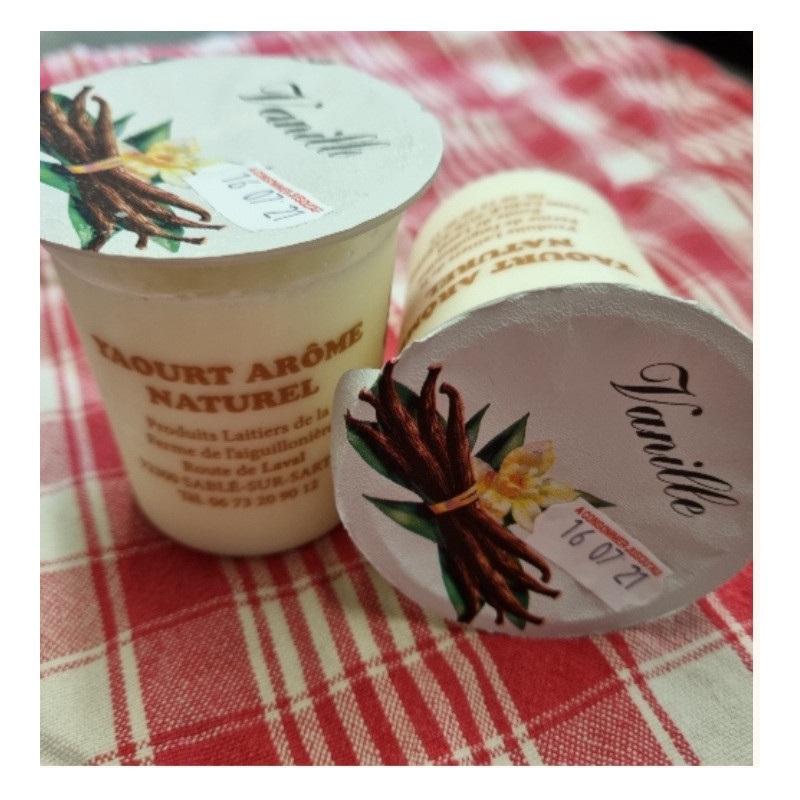 Yaourt - Vanille bourbon Yaourt - Vanille bourbon