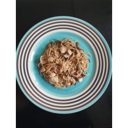 🍃Pack recette: Spaghettis suprême de poulet aux champignons