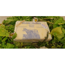 Beurre doux de baratte frais 200g
