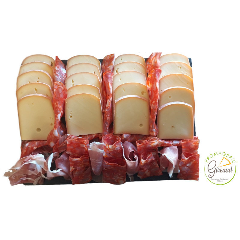 Plateau raclette fromage/charcuterie 2 pers