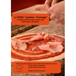 Pizza "jambon-fromage"