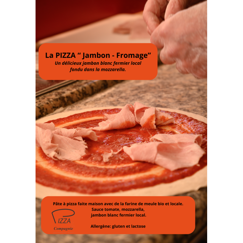 Pizza "jambon-fromage"