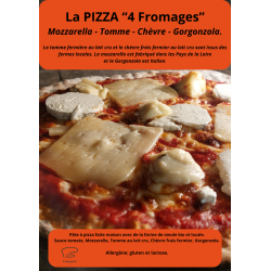 Pizza "4 fromages"