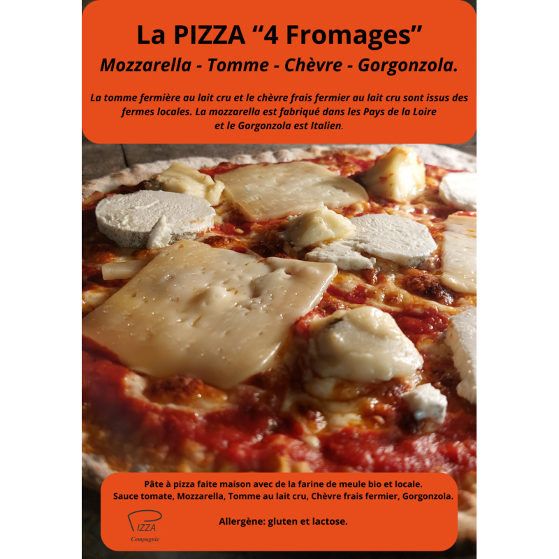 Pizza "4 fromages"