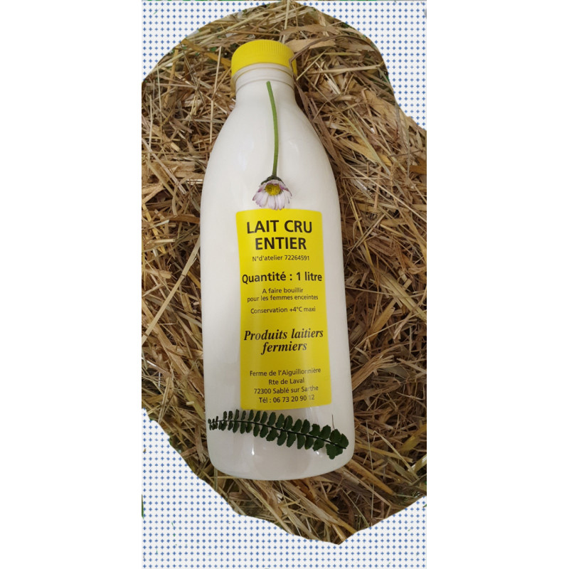 Lait cru entier de vache normande Lait cru entier de vache normande
